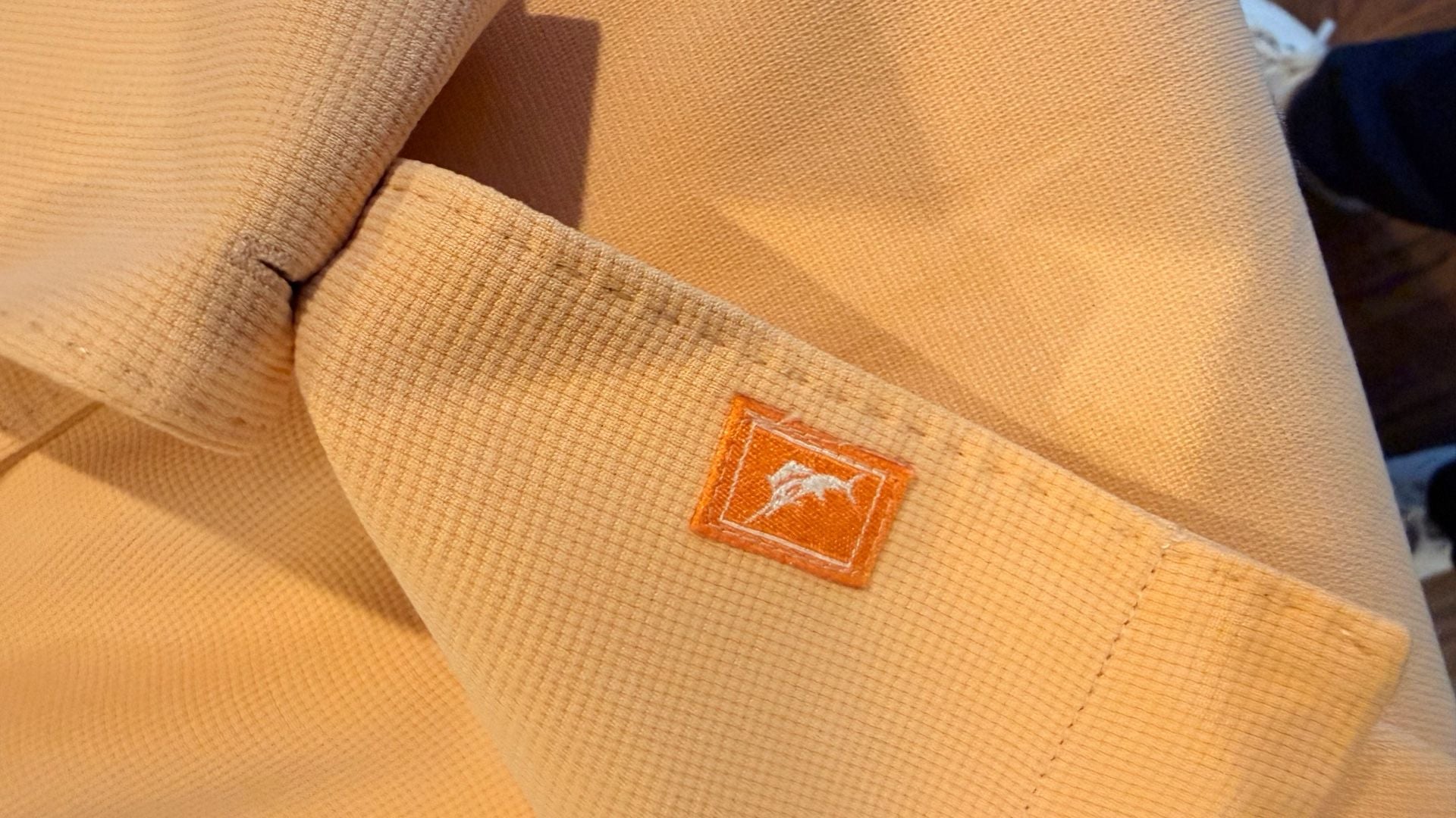 Tommy Bahama Camp Shirt Orange Short Sleeve # 679 7