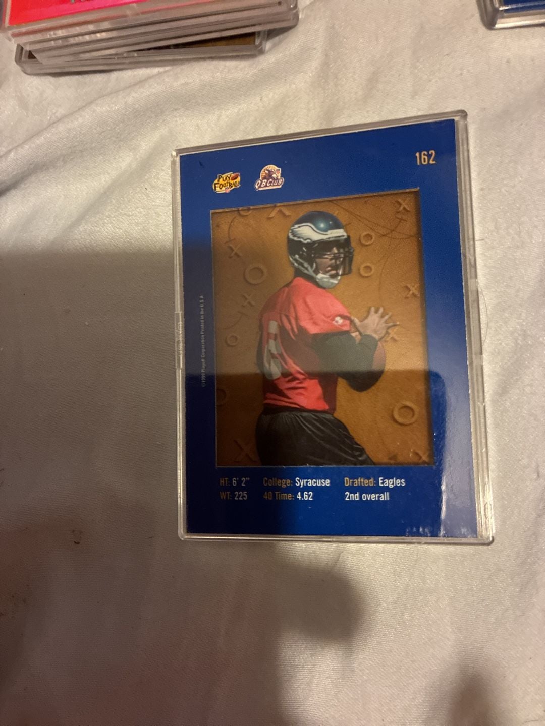 1999 Absolute SSD #162 Donovan McNabb RC on , 1