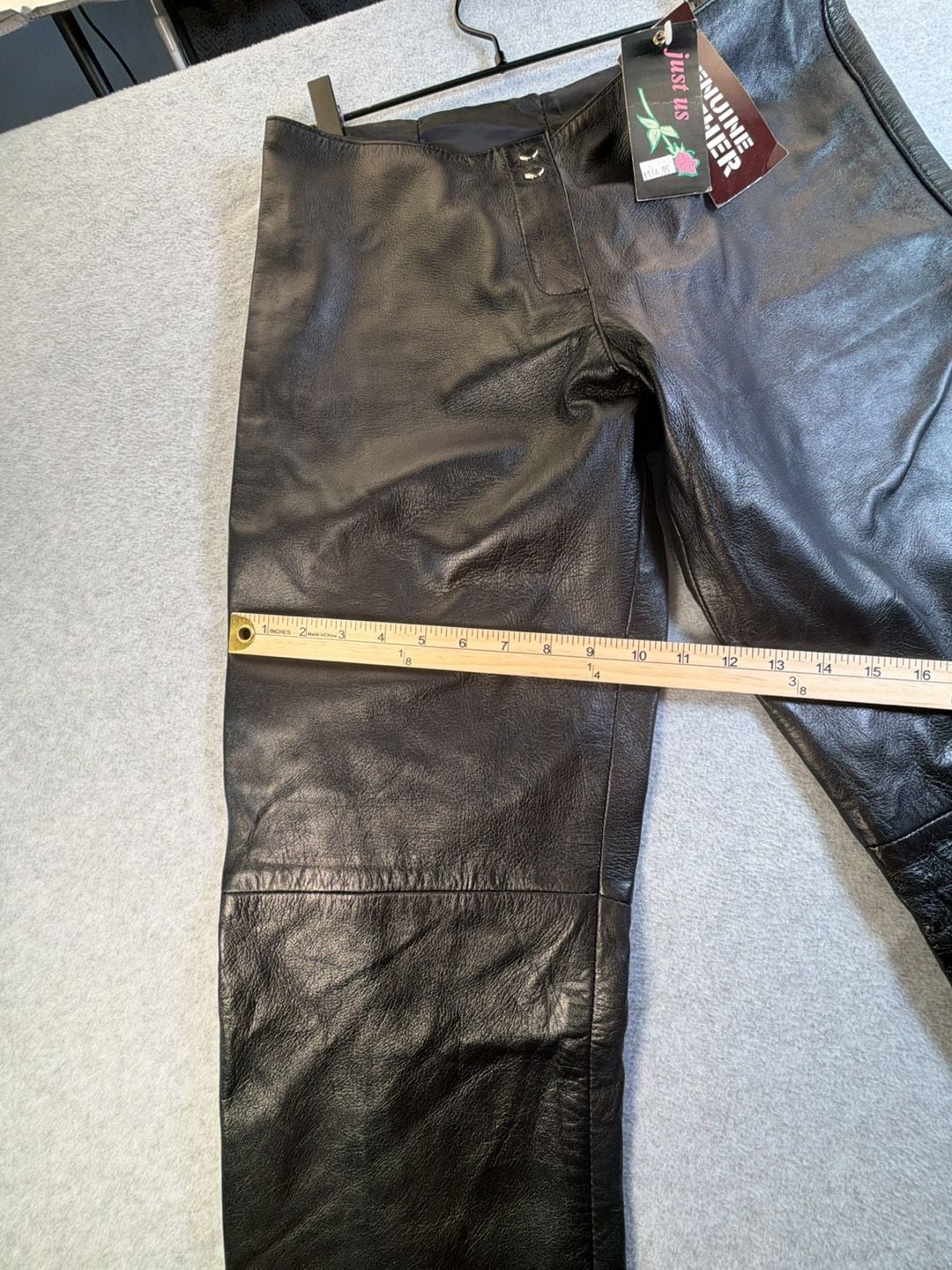 Just Us Leather Pants Black Genuine Leather 7