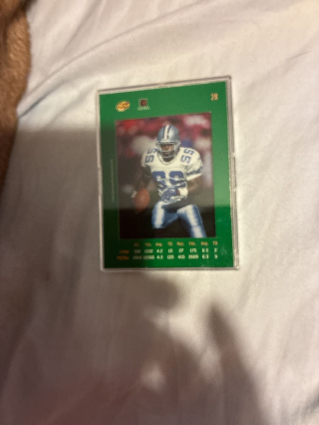Playoff Absolute Emmitt Smith Football Card 28 Dallas Cowboys 4