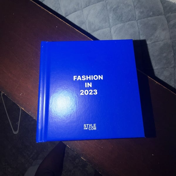 Style Not Com Fashion In 2023 Hardcover Book