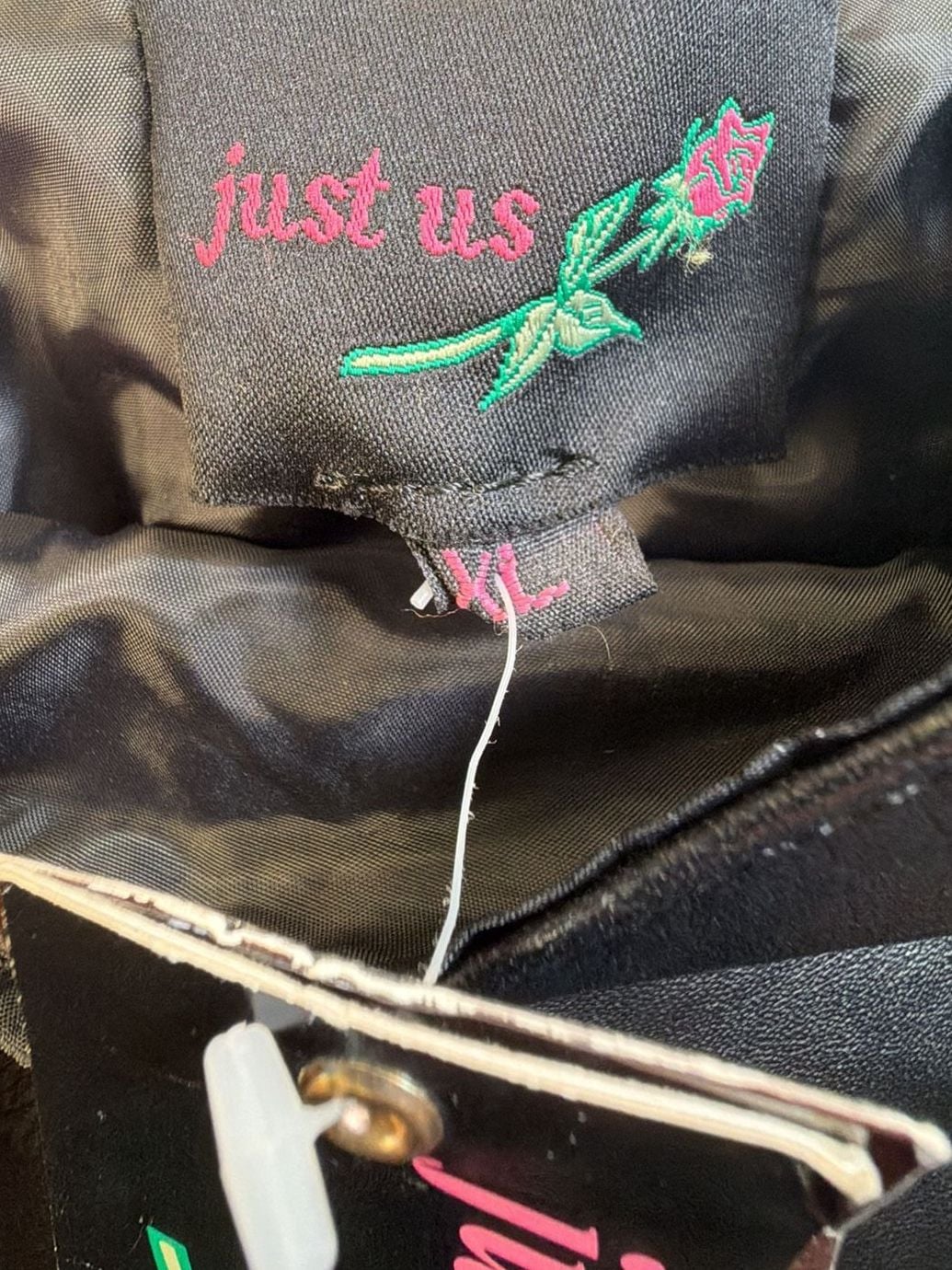 Just Us Leather Pants Black Genuine Leather 12