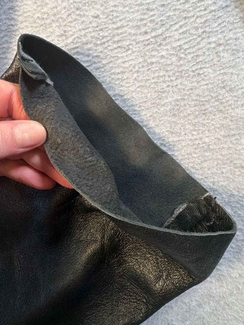 Just Us Leather Pants Black Genuine Leather 9