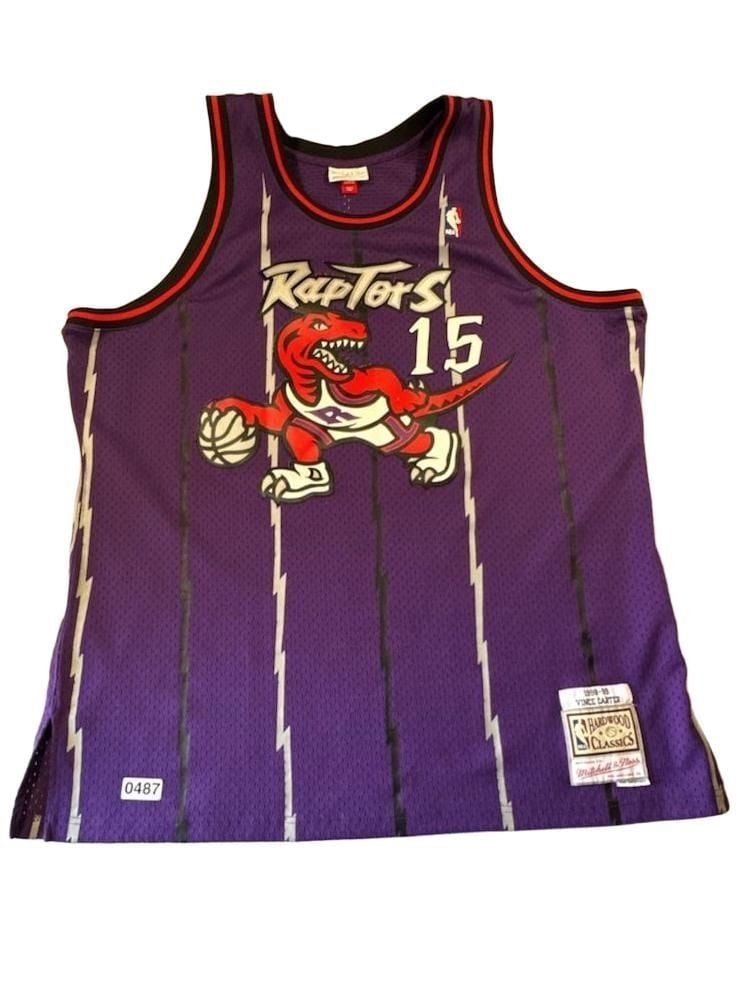Vince Carter Toronto Raptors 1998-99 Purple Authentic Jersey, 2