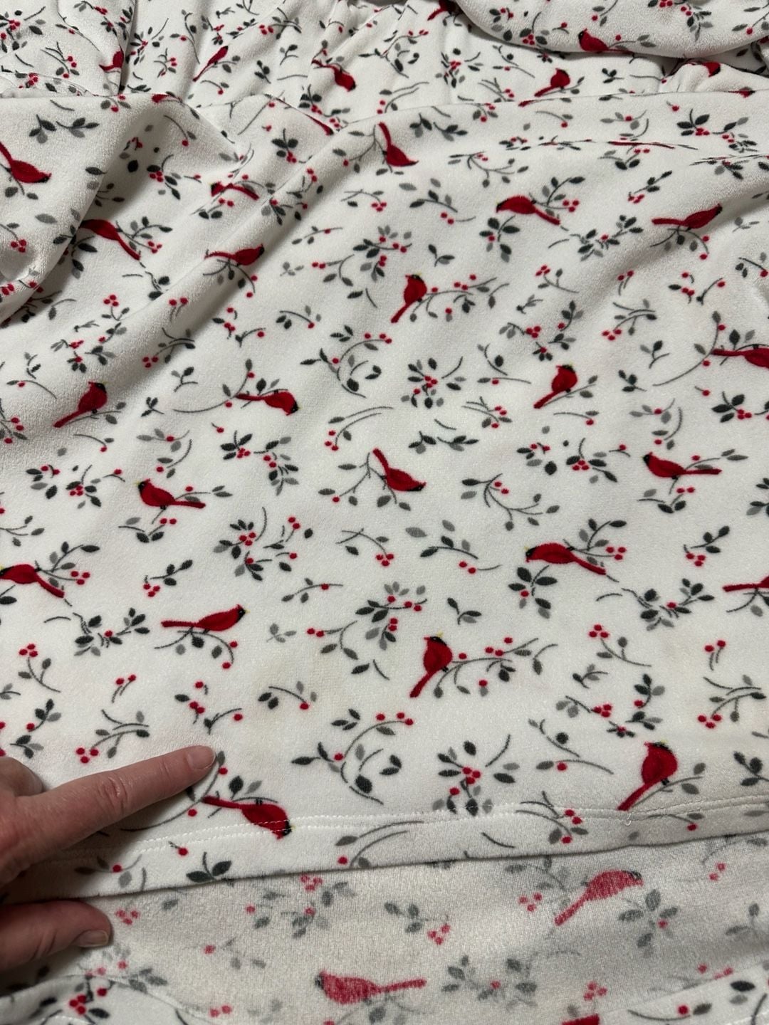 Aria Collection Nightgown Red Cardinal Velour Sleepwear Size 3X 11