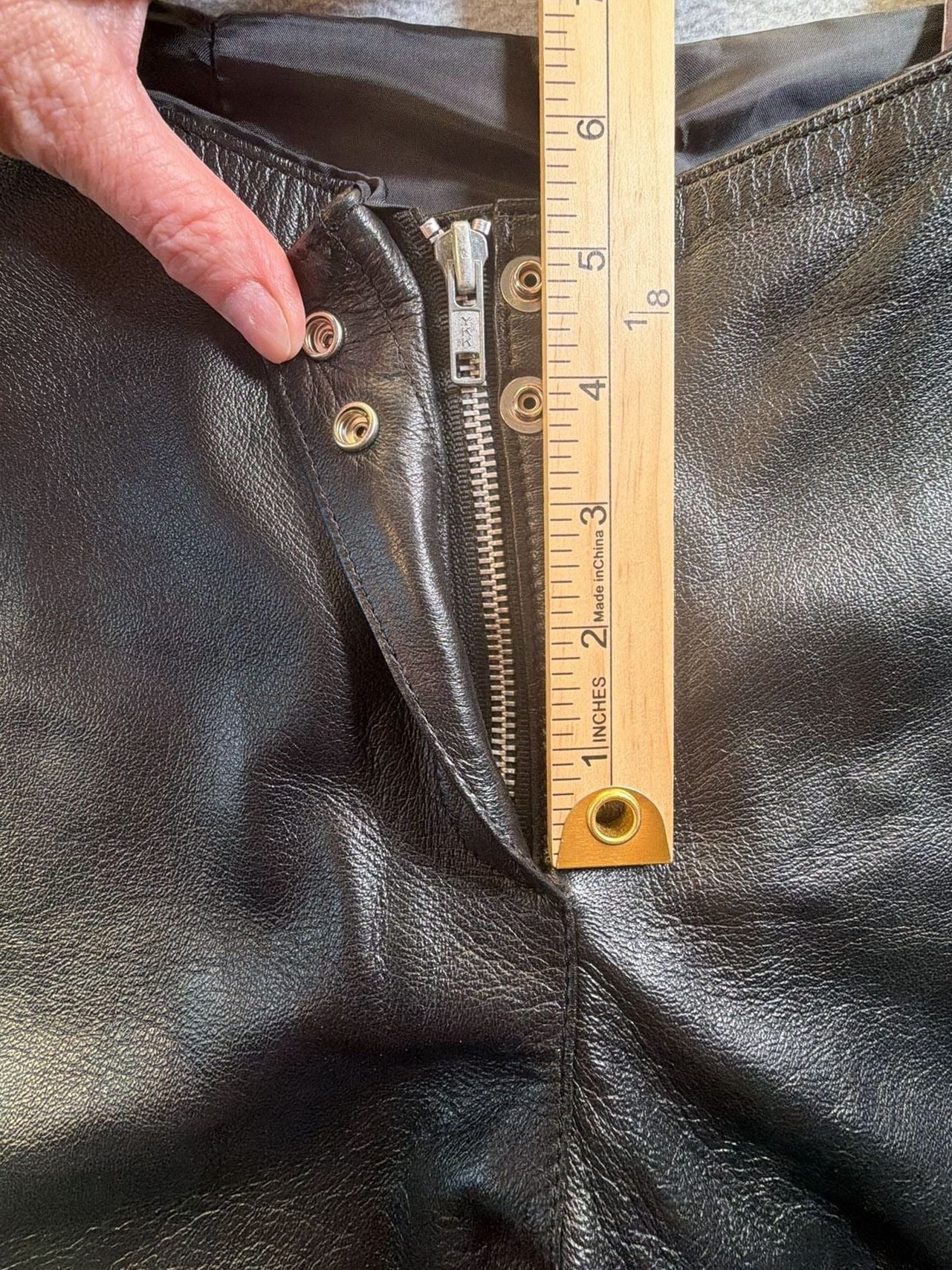 Just Us Leather Pants Black Genuine Leather 11