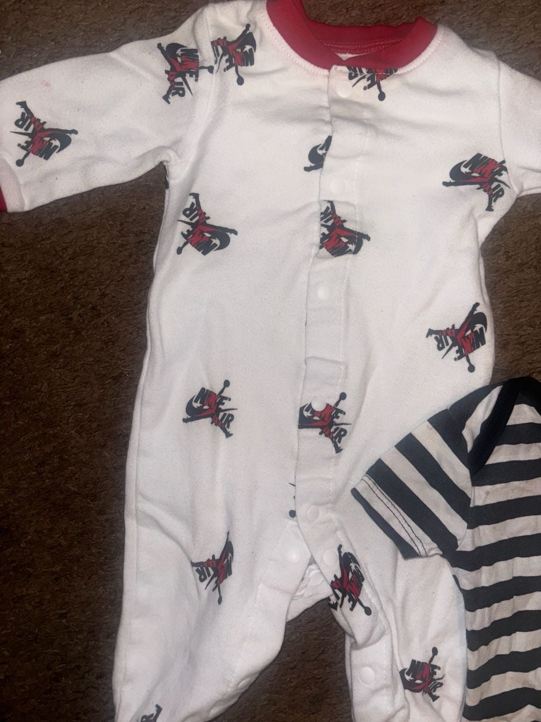 Jordan & Puma Baby Romper Set Multi 2-Piece 2