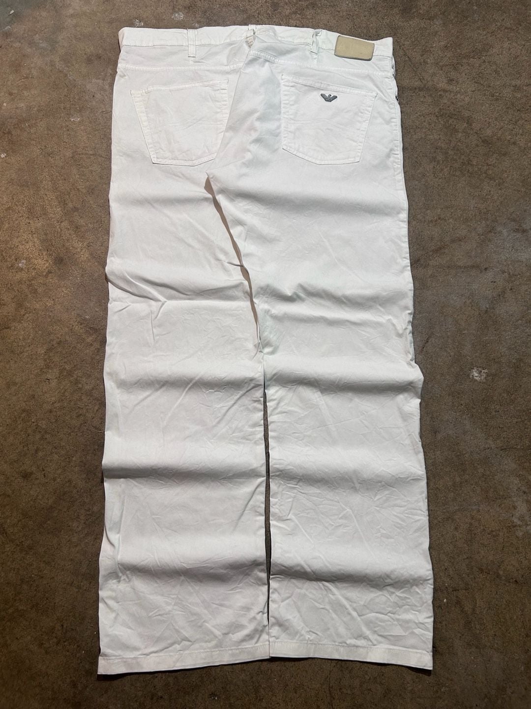 Armani Jeans Comfort Fit Pants White 2
