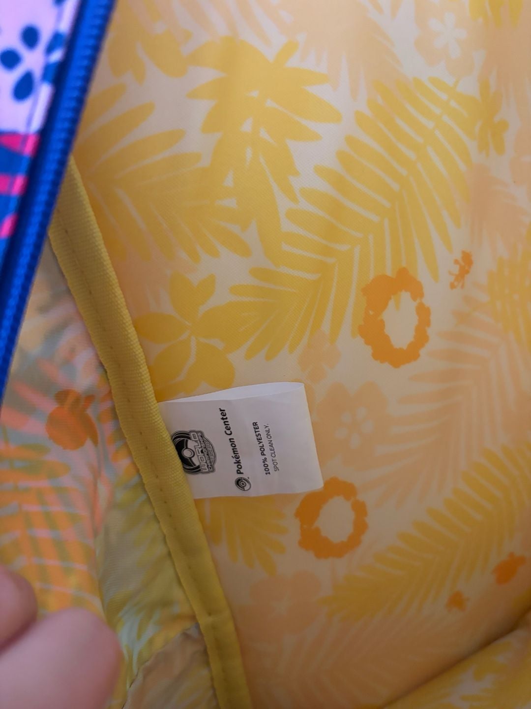 Pokemon Center Honolulu 2024 World Championships Pikachu Backpack 4