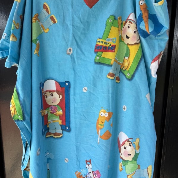 Disney Handy Manny Blue Character Sheet Twin Flat