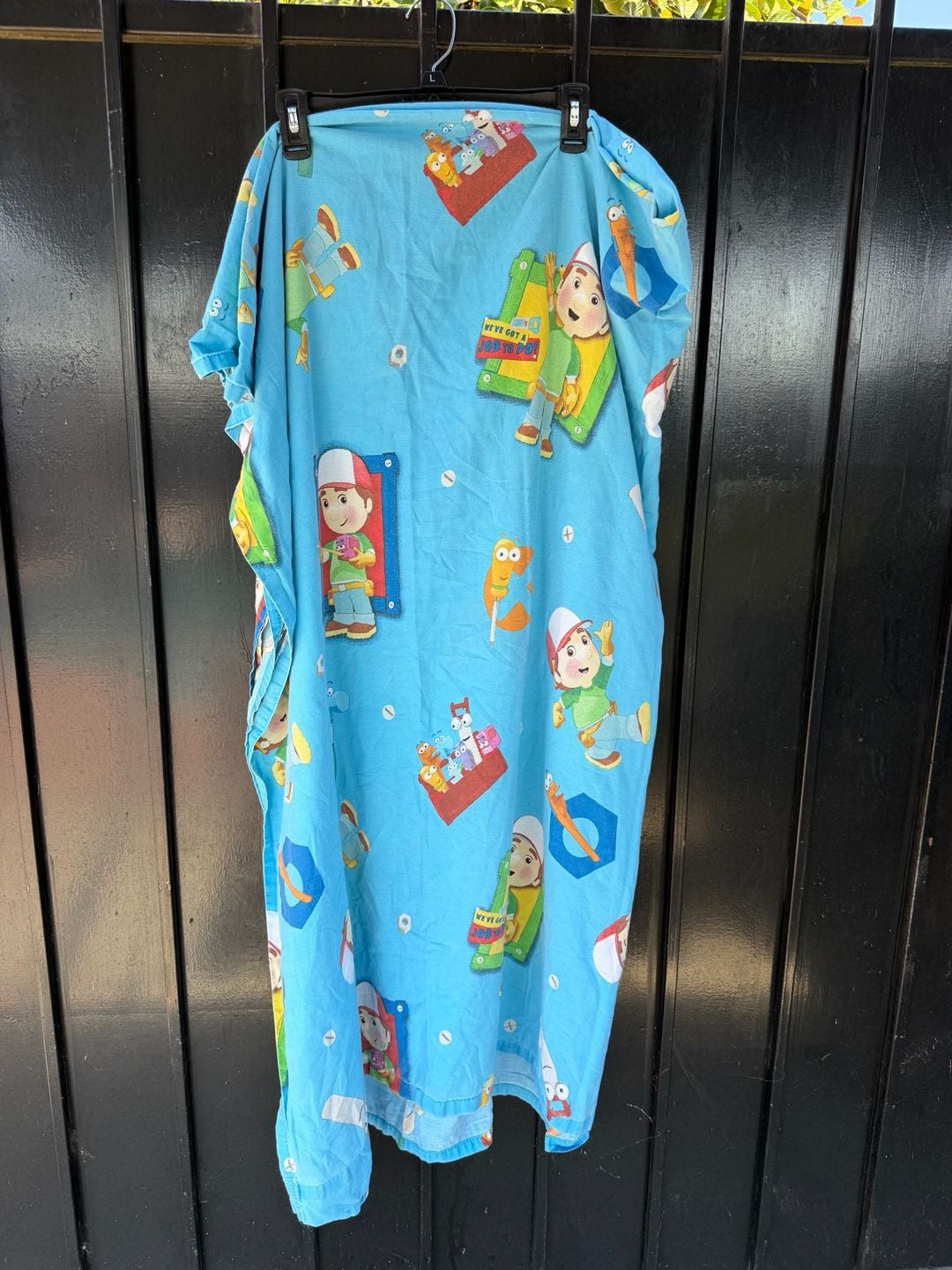 Disney Handy Manny Blue Character Sheet Twin Flat 2