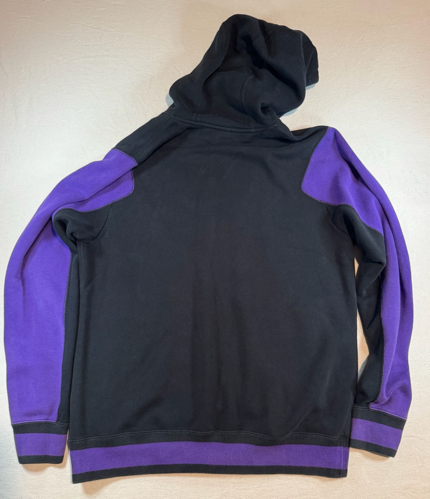 Jordan Varsity Hoodie Size L Black Purple Green 7