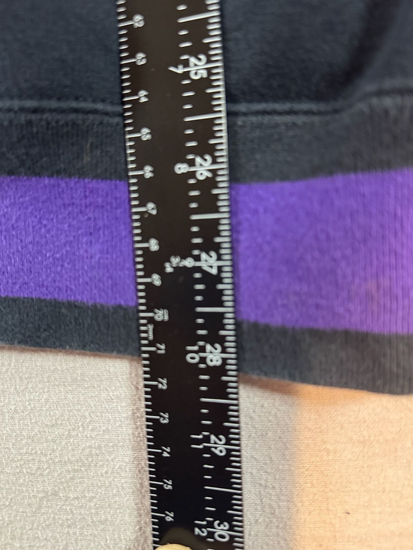 Jordan Varsity Hoodie Size L Black Purple Green 8