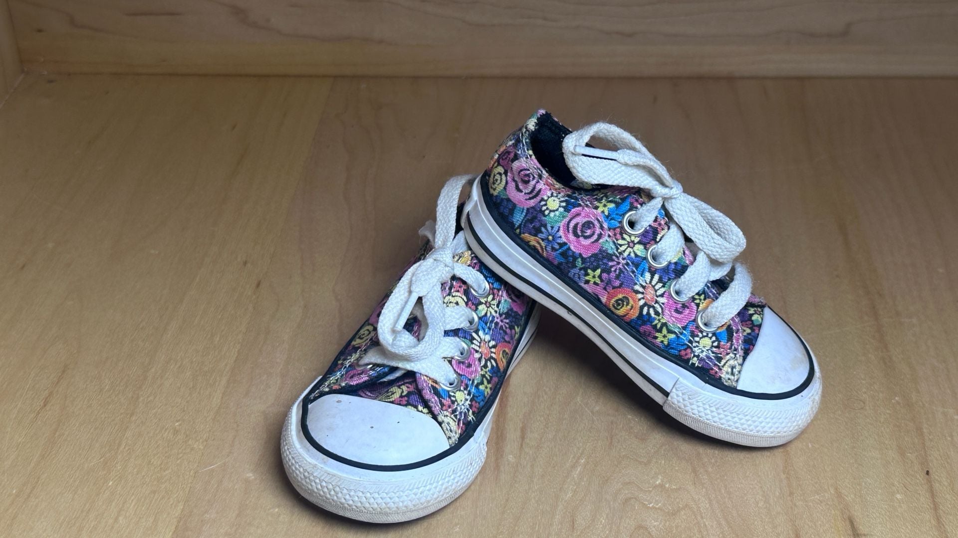 Converse Chuck Taylor All Star Toddler Floral Sneakers Multicolored 2