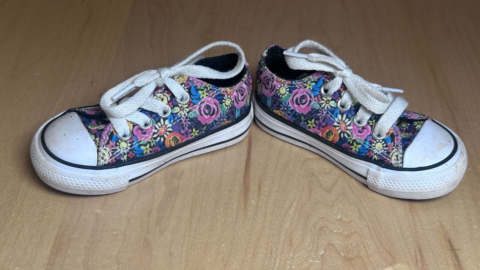 Converse Chuck Taylor All Star Toddler Floral Sneakers Multicolored 5