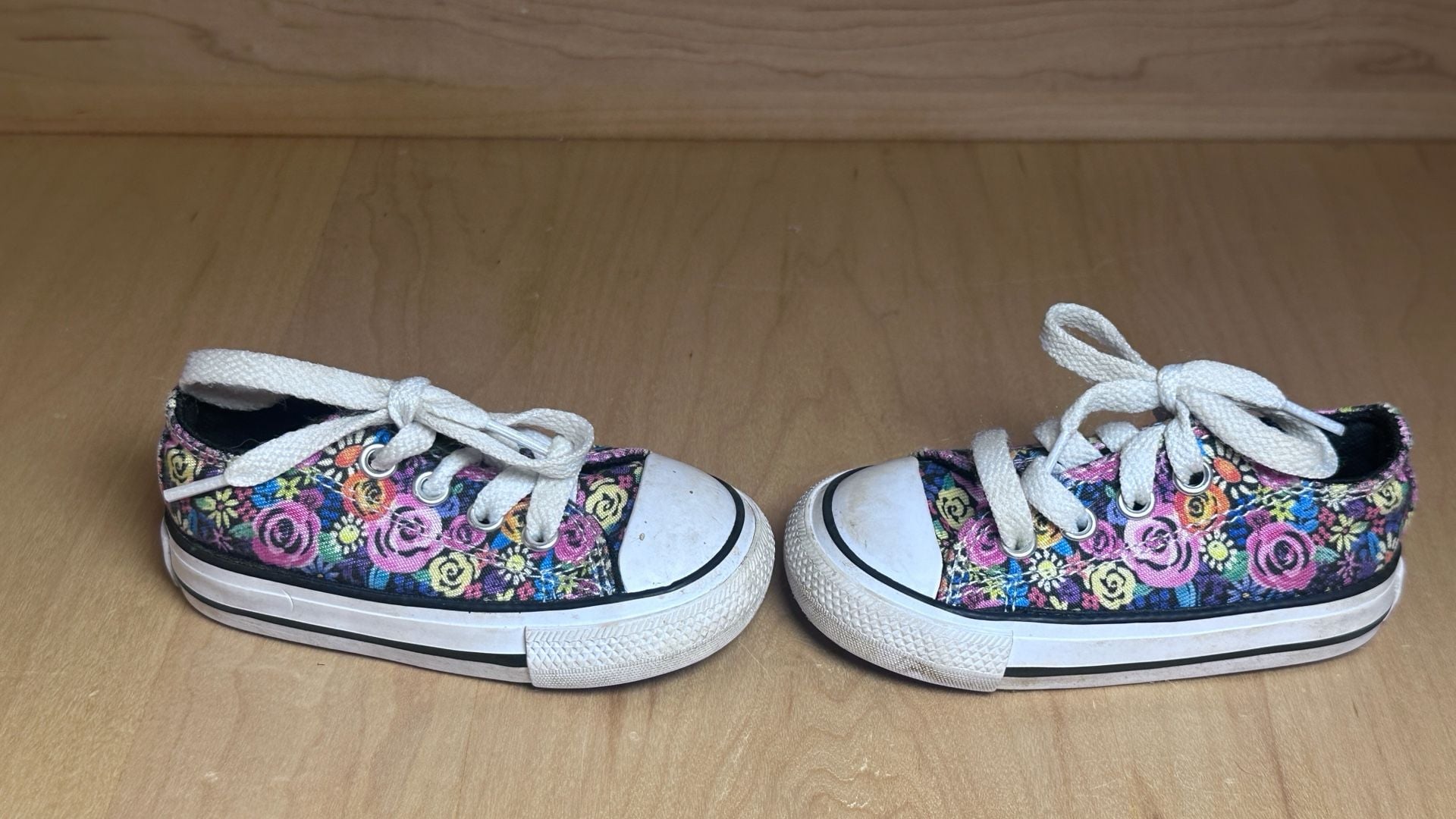 Converse Chuck Taylor All Star Toddler Floral Sneakers Multicolored 6