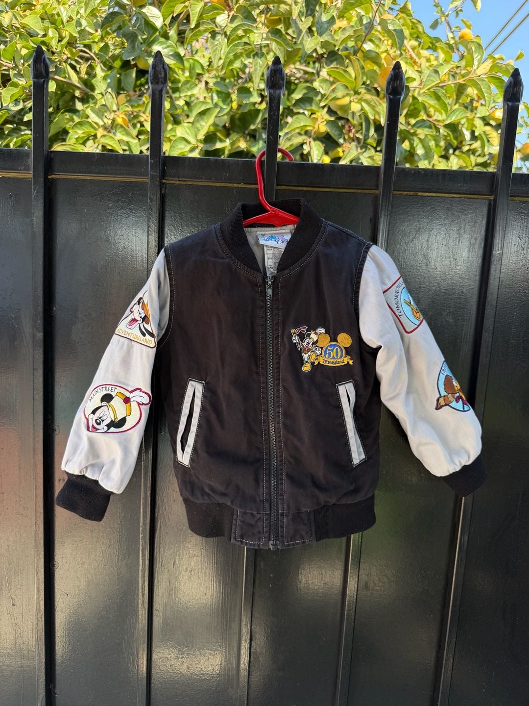 Disneyland Resort 2005 Kids Varsity Jacket XXS 50th Anniversary 1