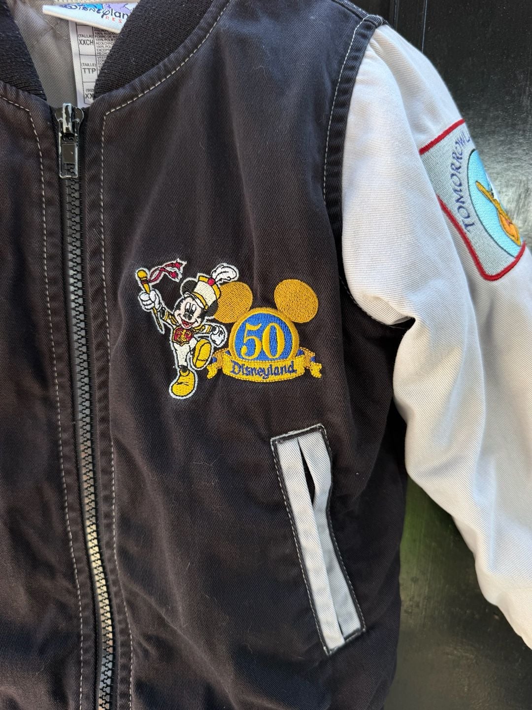 Disneyland Resort 2005 Kids Varsity Jacket XXS 50th Anniversary 3