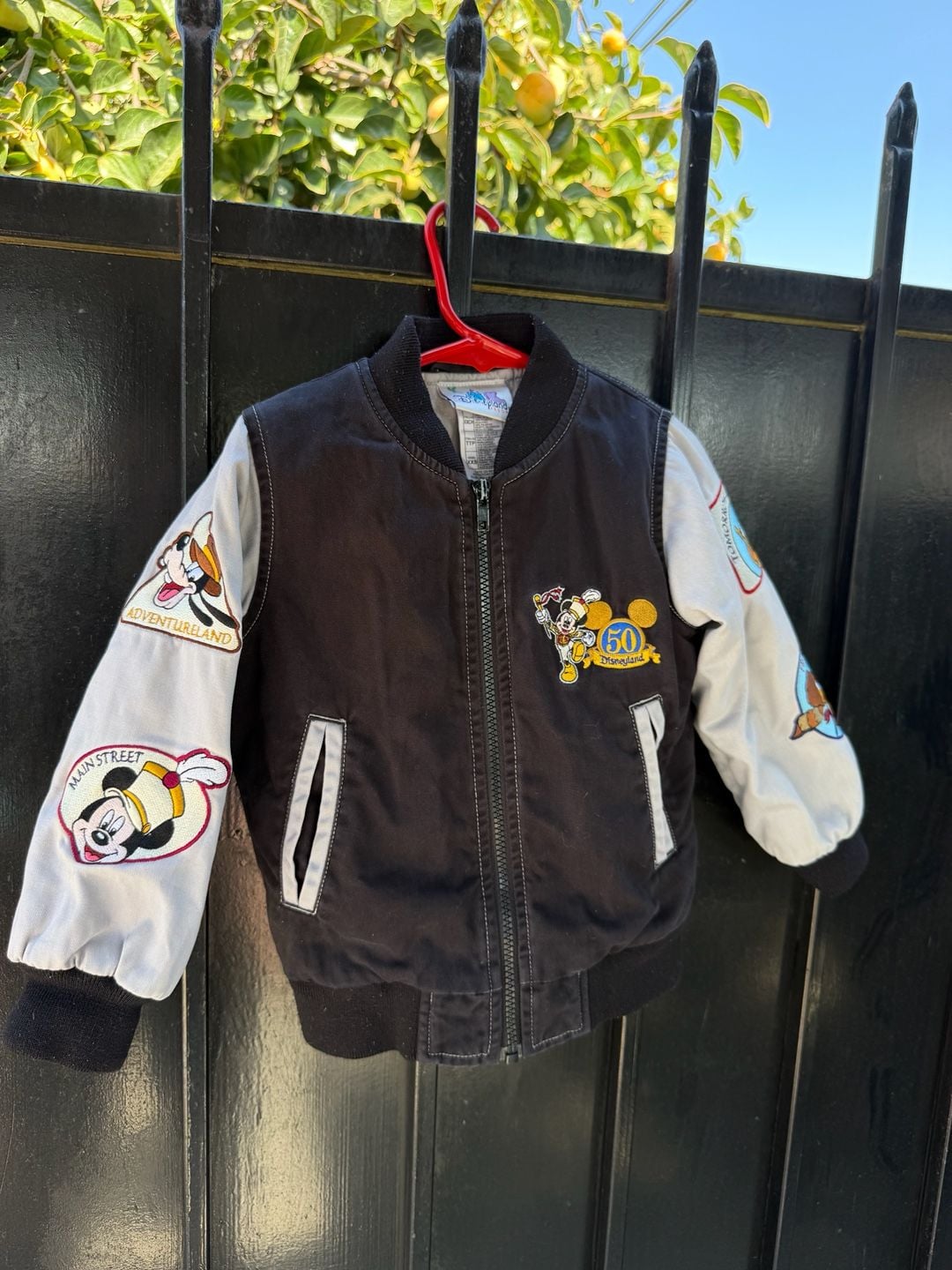 Disneyland Resort 2005 Kids Varsity Jacket XXS 50th Anniversary 4
