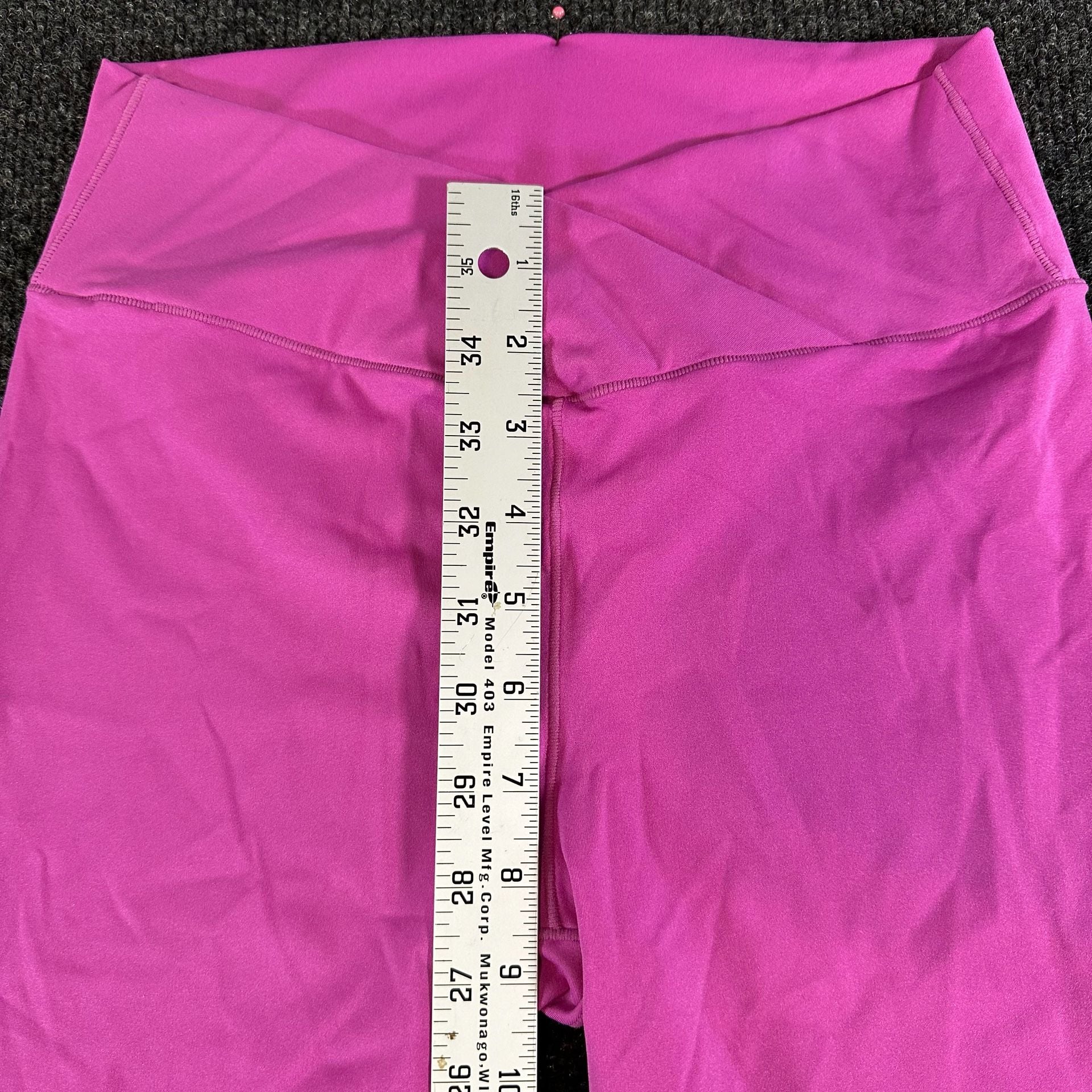 Happily Grey Crossover Bike Shorts Size S Pink High Waisted Activewear 4