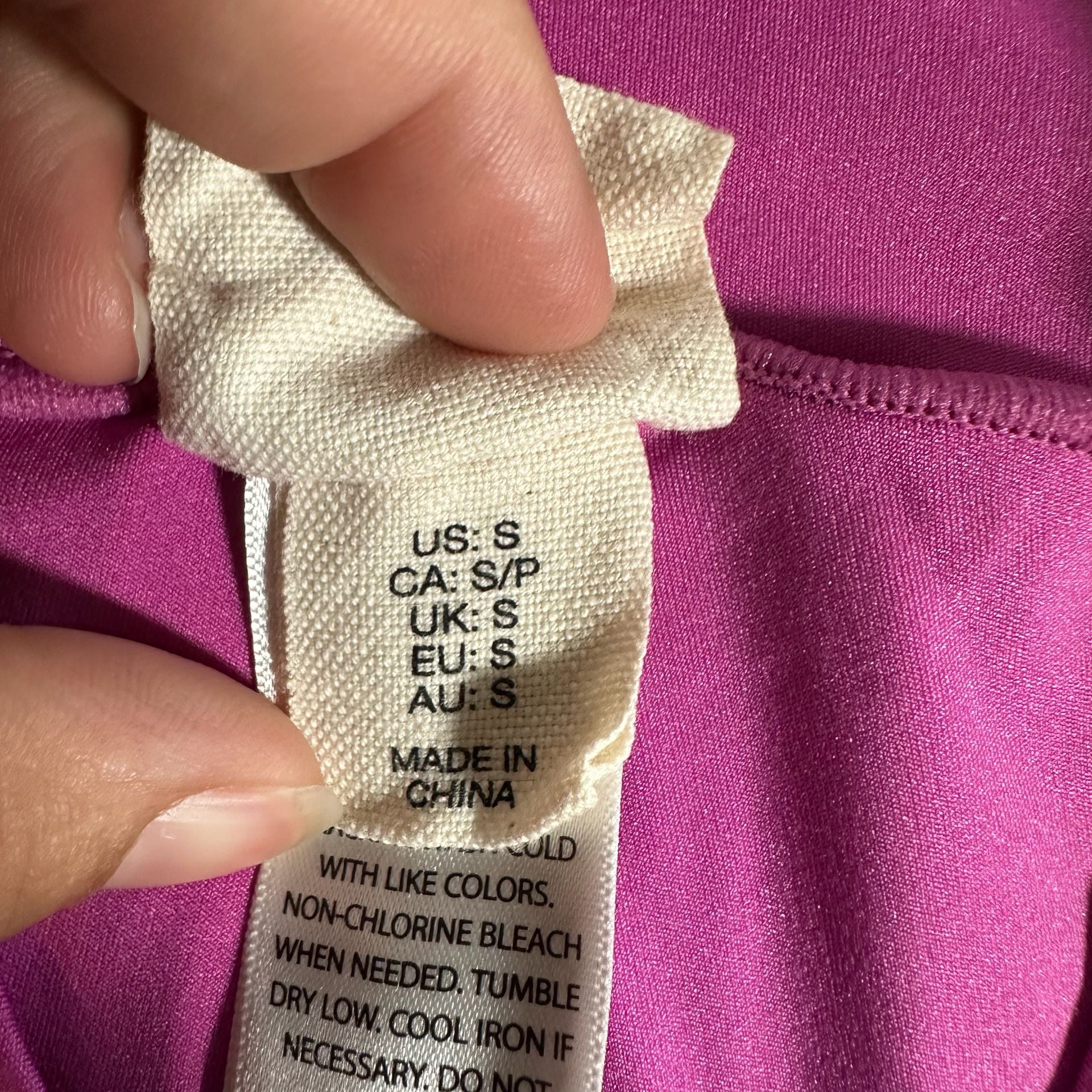 Happily Grey Crossover Bike Shorts Size S Pink High Waisted Activewear 6