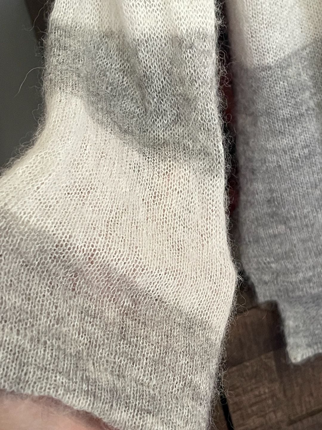 Free People Lulu Rugby Alpaca Sweater L Cowl Neck Striped Oversized Boho 9
