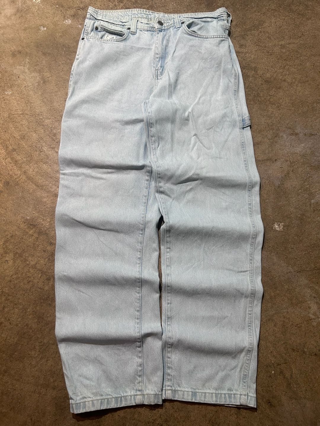 Vintage Karl Kani Embroidered Carpenter Jeans 4