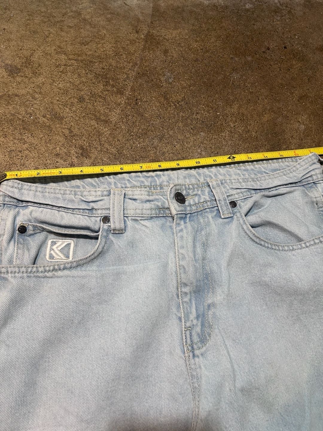 Vintage Karl Kani Embroidered Carpenter Jeans 6