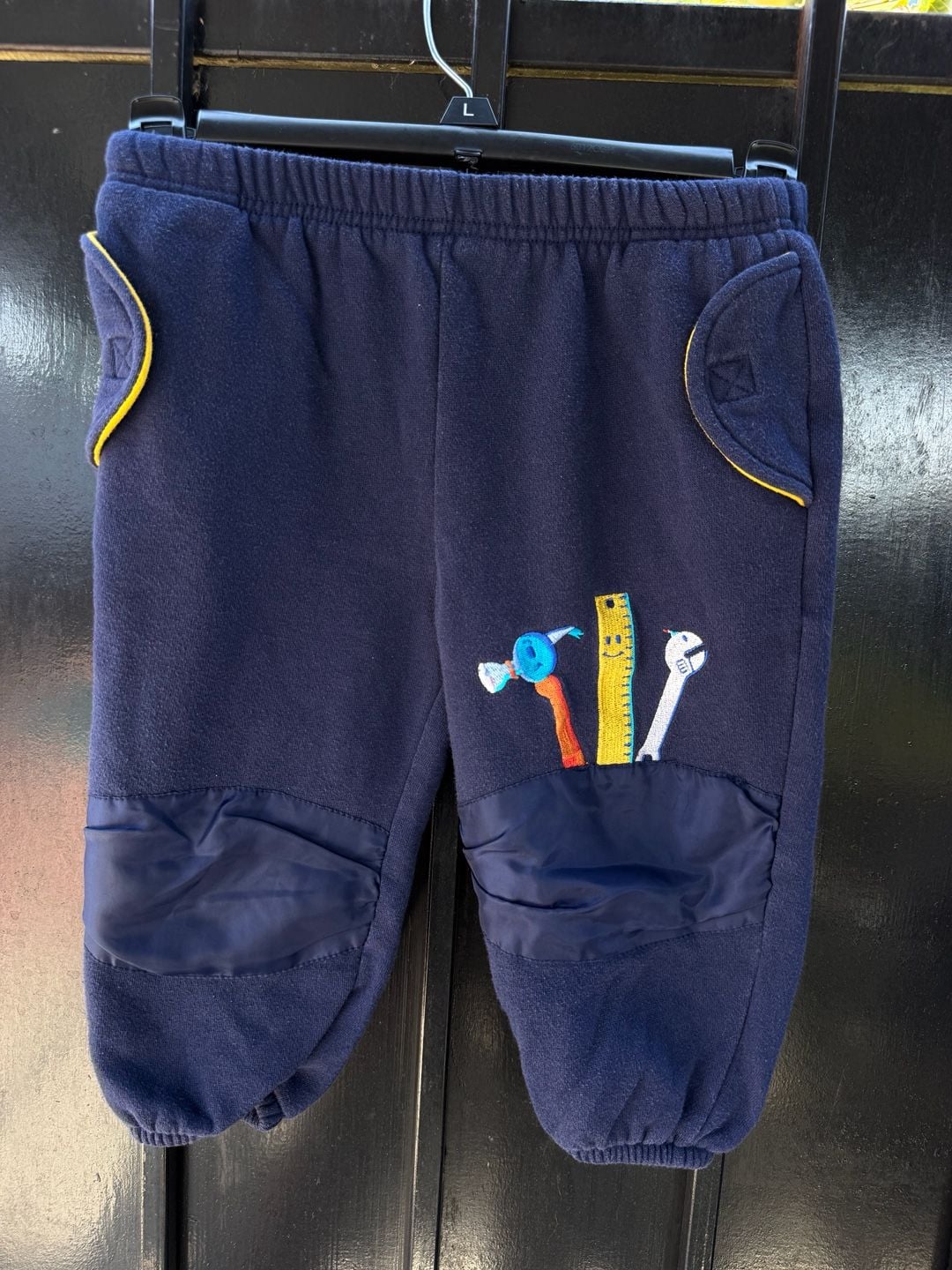 Rolie Polie Olie Vintage Toddler Fleece Jogger Sweatpants Navy 3