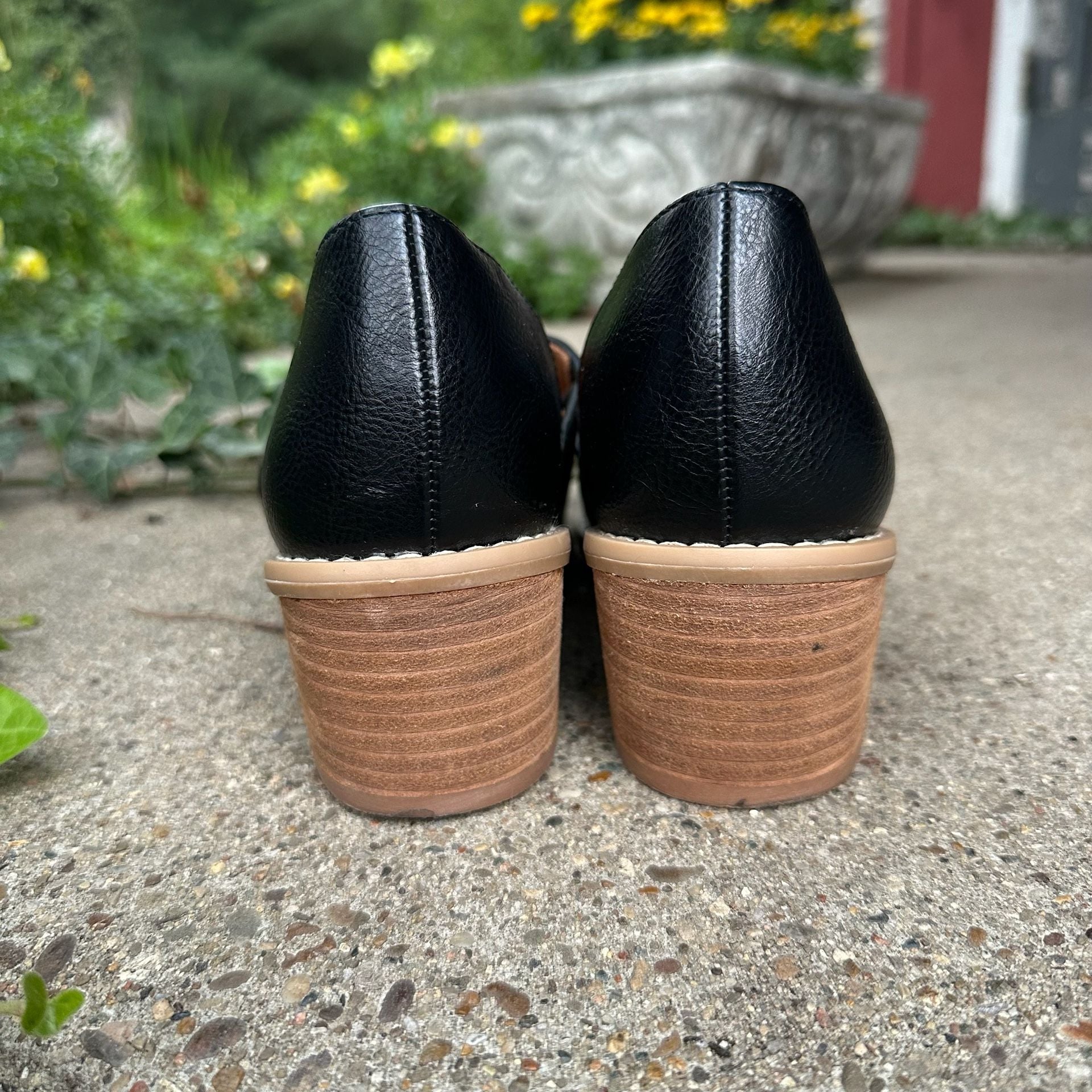Cynthia Rowley Eddie Black Ankle Block Heel Booties 3