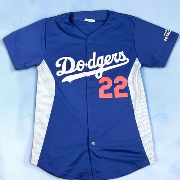 Rare 2013 Match Up Los Angeles Dodgers Clayton Kershaw 22 Jersey Blue Small