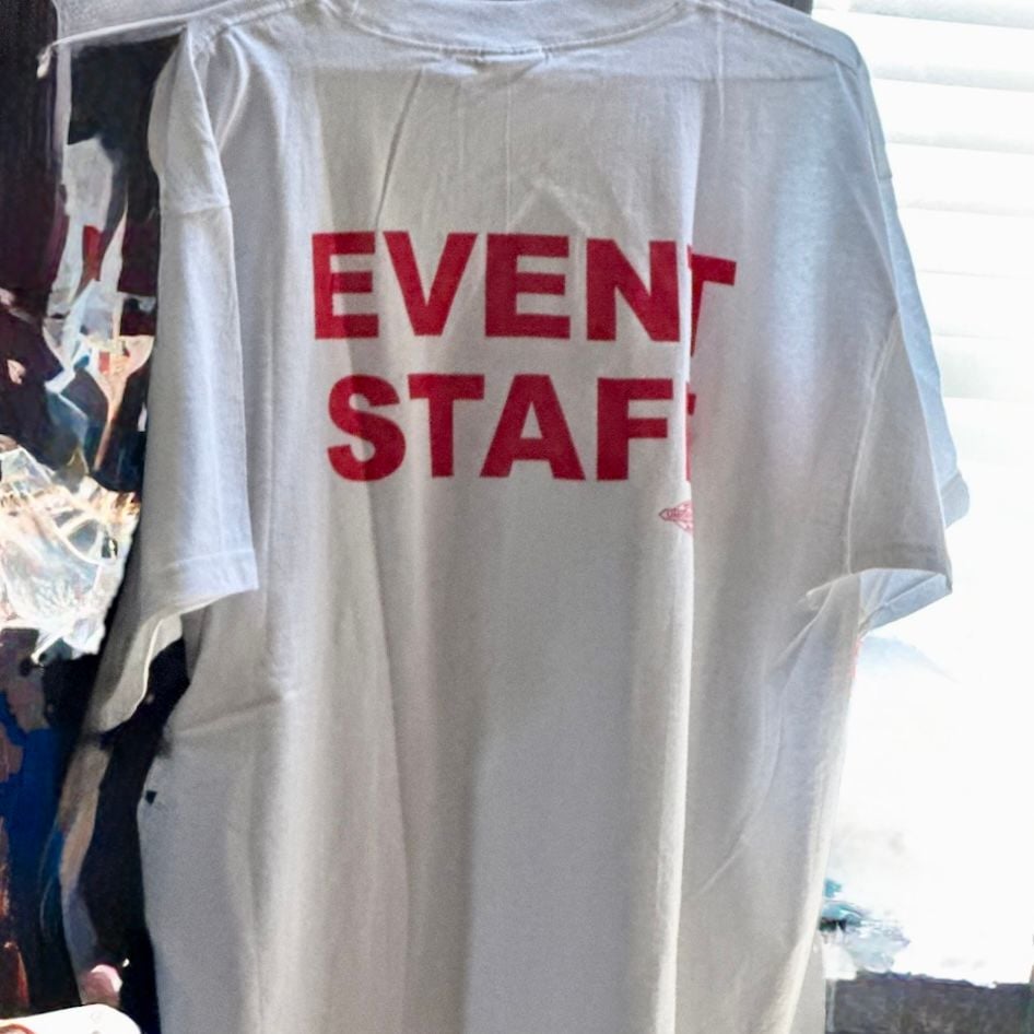 Union Made CWA Event Staff T-Shirt 2X-Large White Cotton USA 5