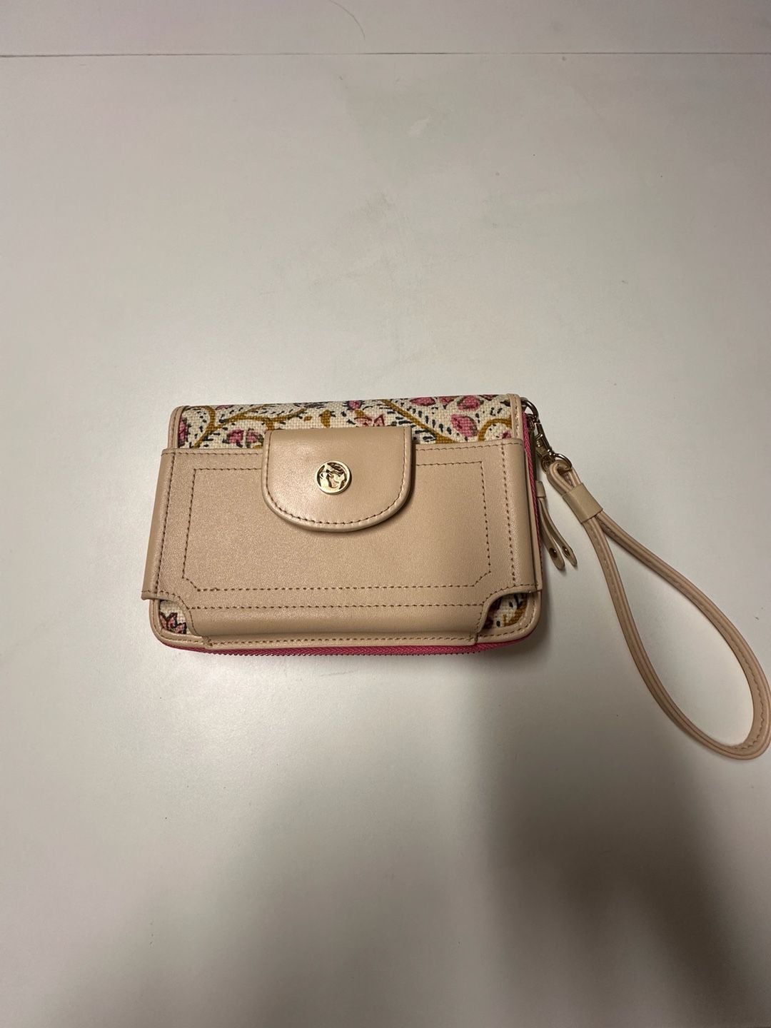 Spartina 449 Hamilton Rug Print Zip Around Wallet Wristlet 3