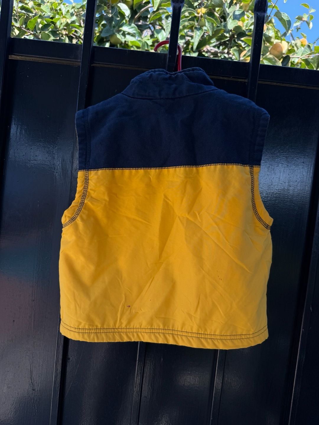 Vtg Khq Sportswear Firefighter Vest Size 7 Yellow Fire Truck Rescue 3