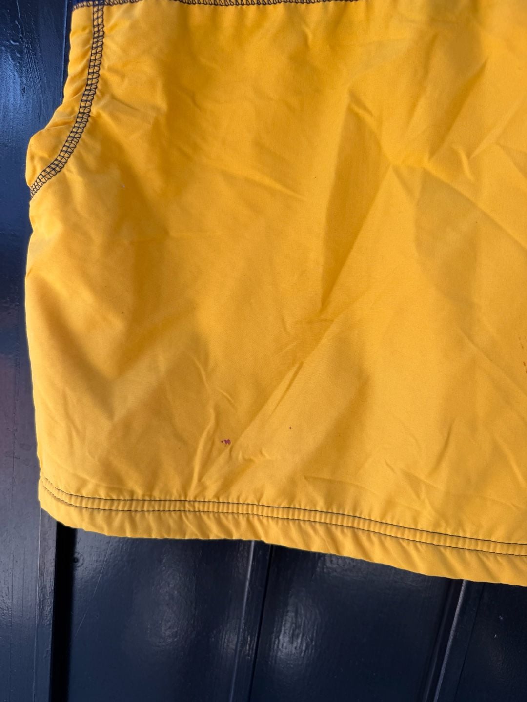 Vtg Khq Sportswear Firefighter Vest Size 7 Yellow Fire Truck Rescue 7