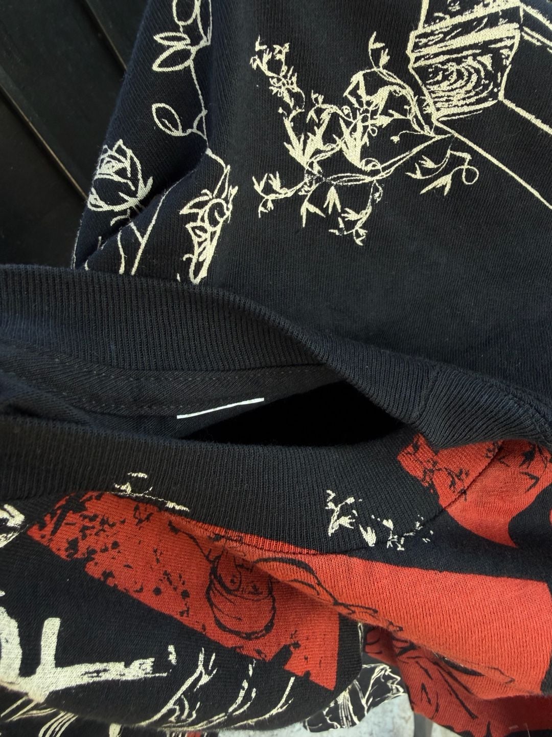 Vtg Sukiyaki Western Django T-Shirt All Over Print Graphic Tee 6