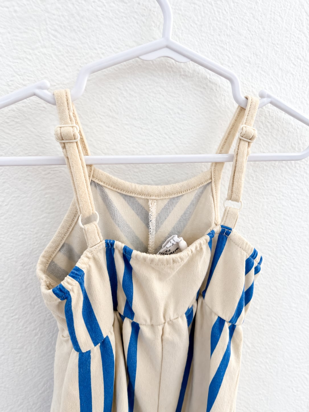 Hello Kitty Grayson Mini Jumpsuit Size 3T Blue Cream Striped 4