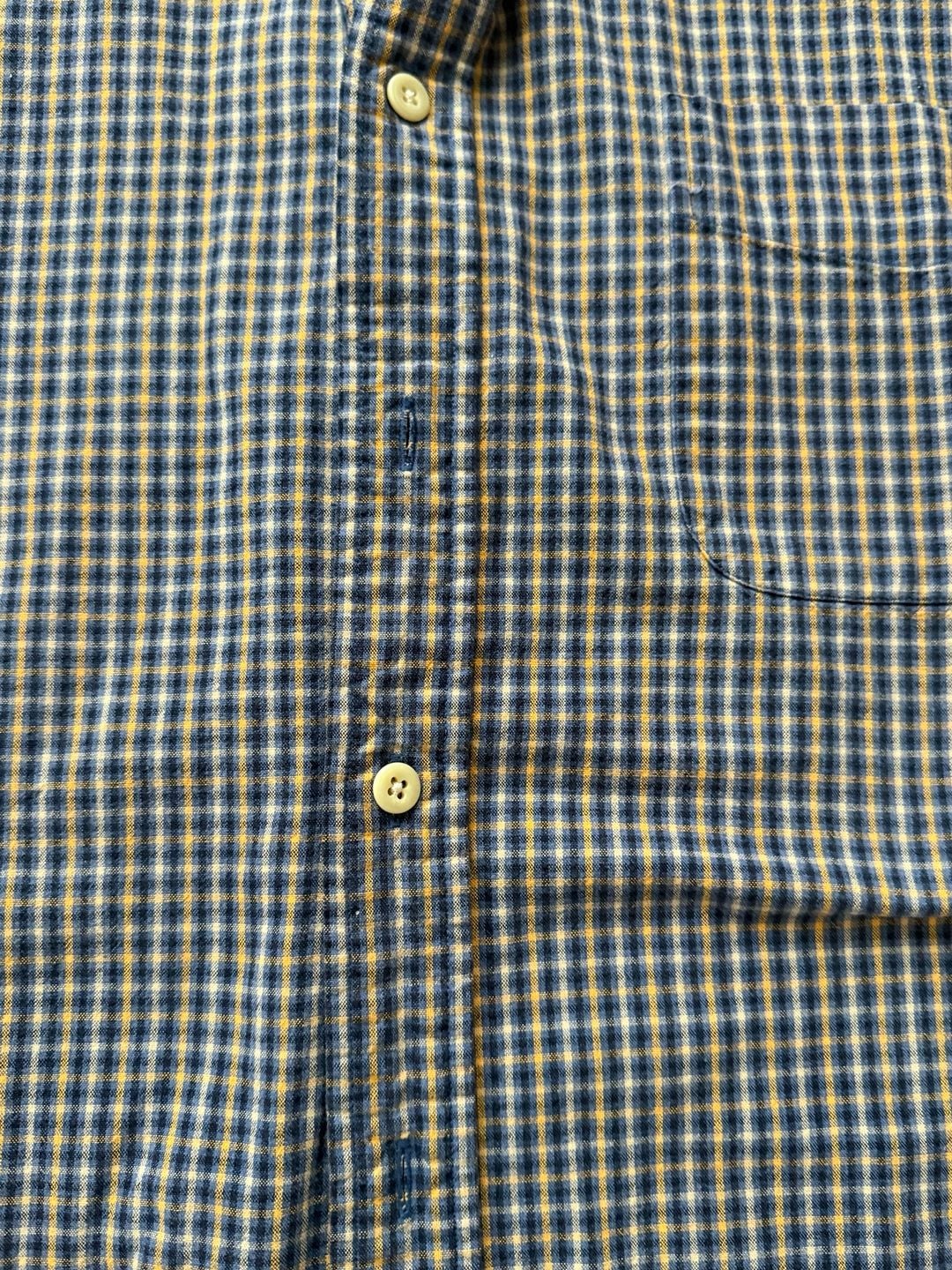 Vintage Y2K Abercrombie & Fitch Plaid Button Down Shirt Mens L 8