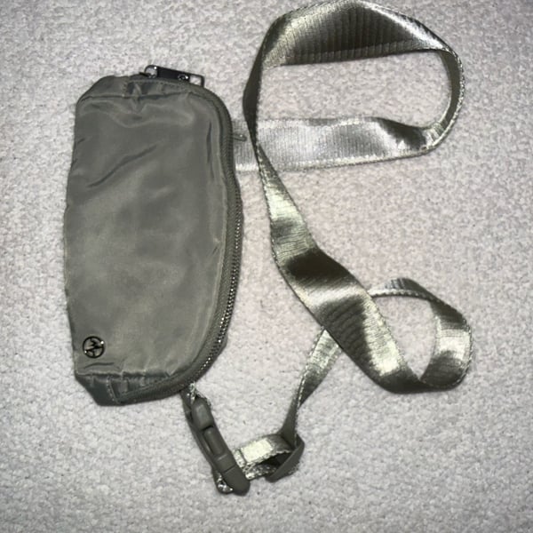Pander Belt Bag Green Nylon Crossbody Fanny Pack