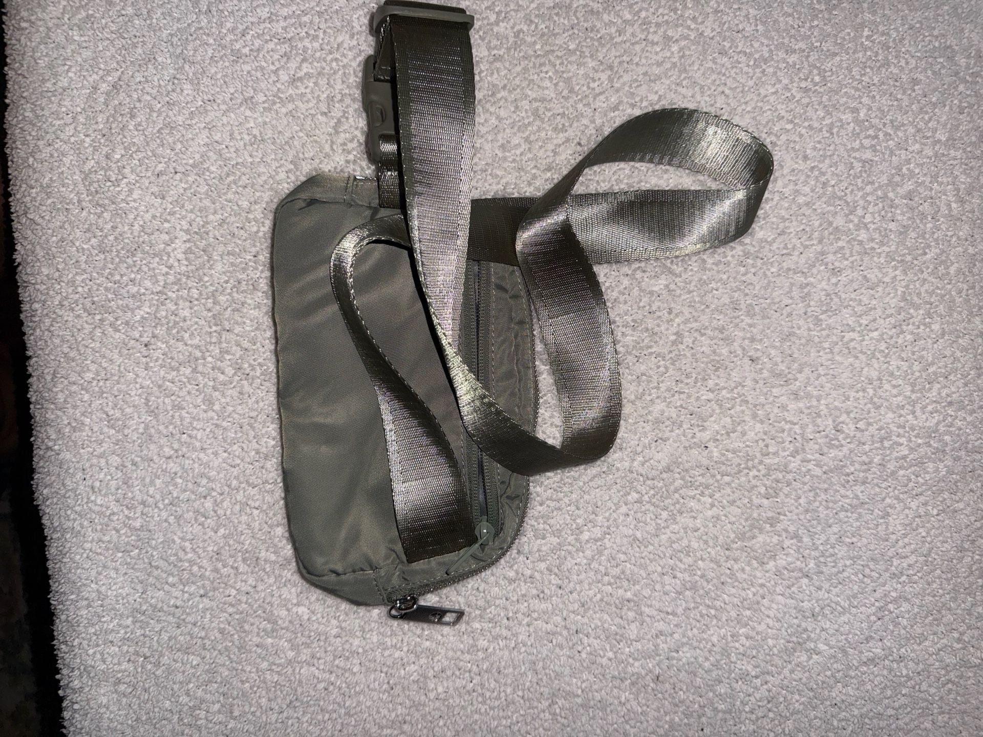 Pander Belt Bag Green Nylon Crossbody Fanny Pack 3