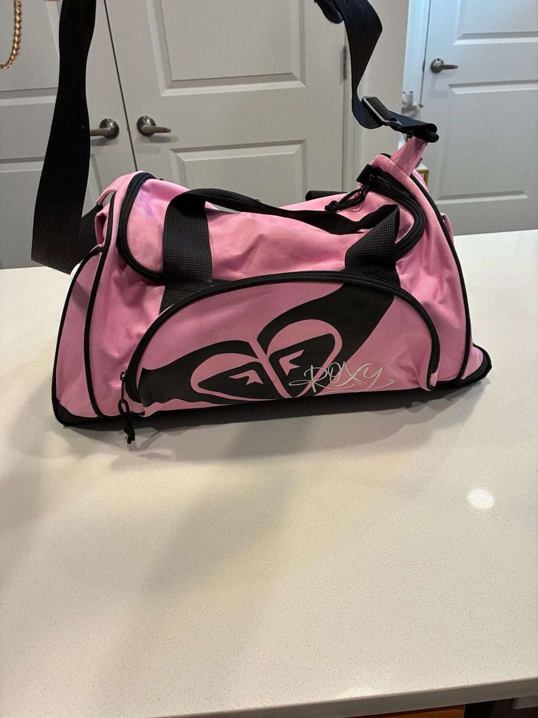 Rare Vintage Y2K Roxy Pink Duffle Bag 18 In 2