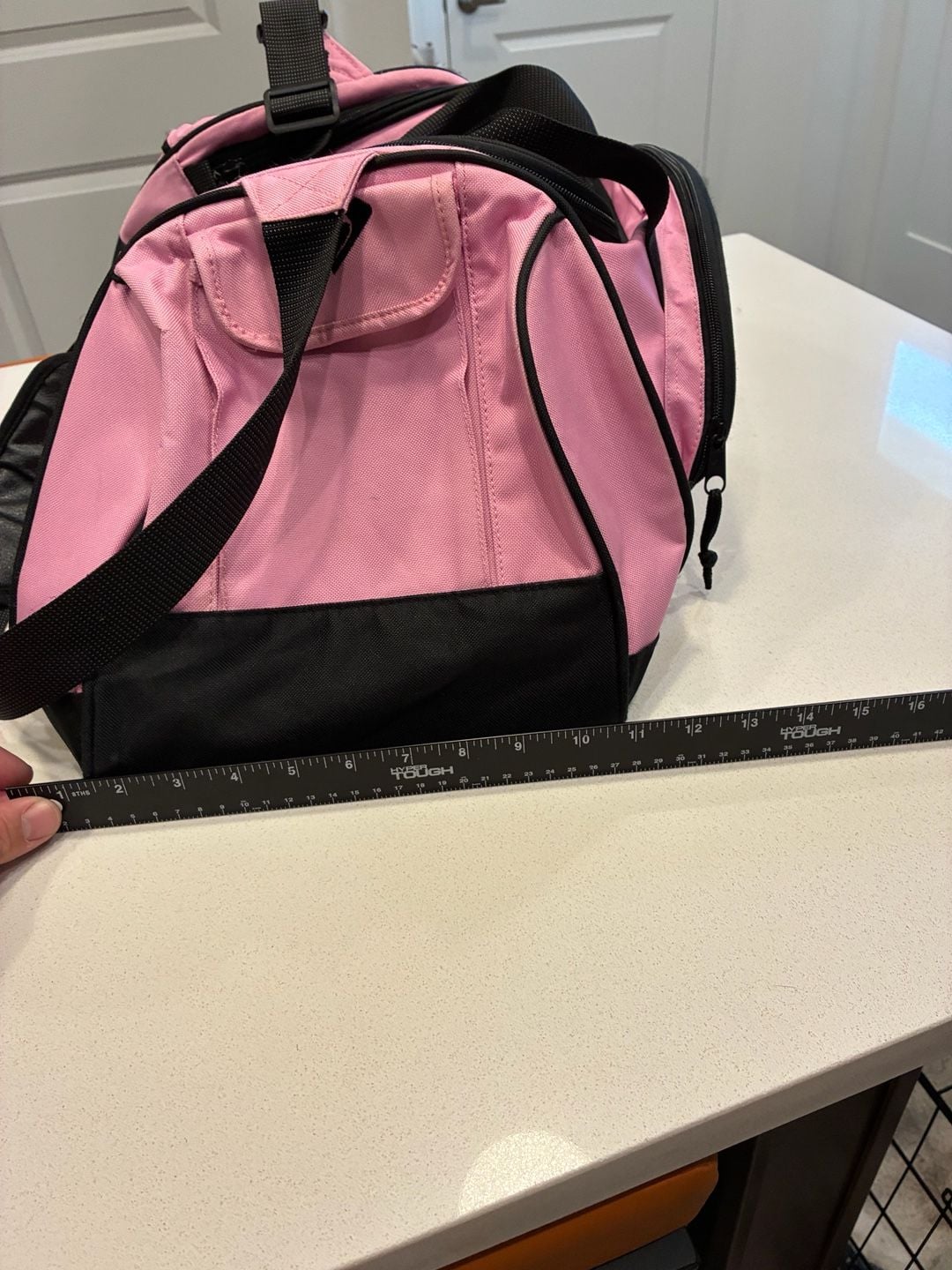 Rare Vintage Y2K Roxy Pink Duffle Bag 18 In 8