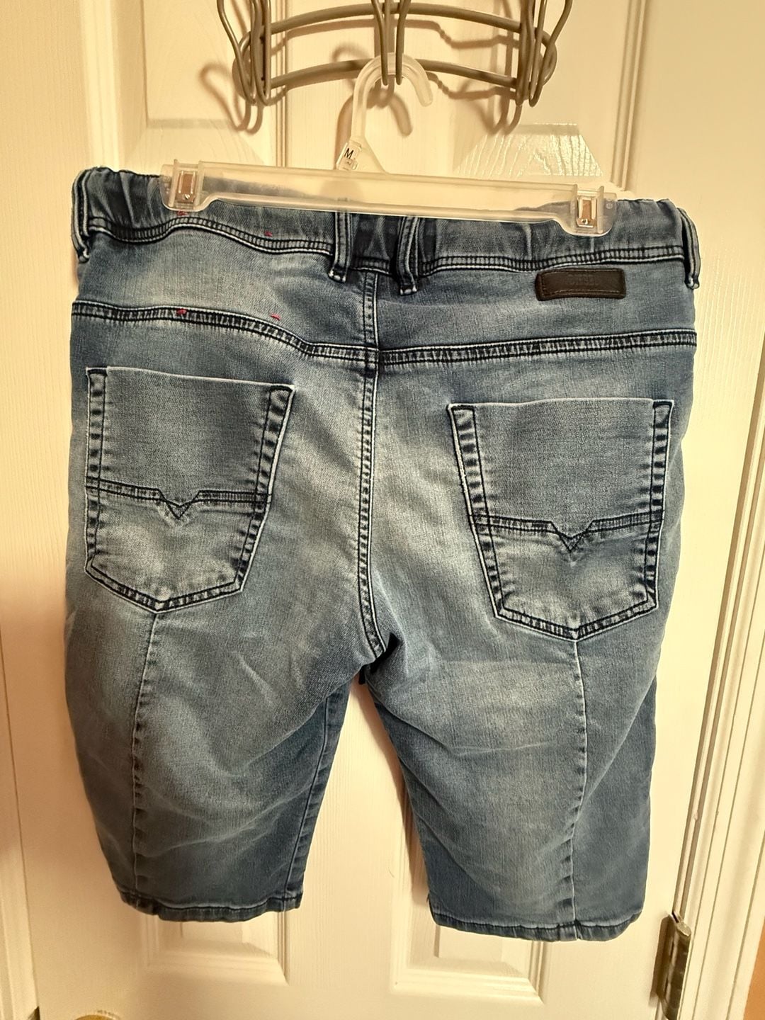 Diesel JoggJeans Denim Shorts Blue 4