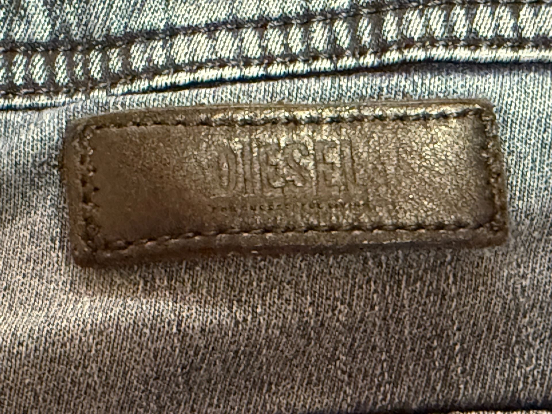 Diesel JoggJeans Denim Shorts Blue 6
