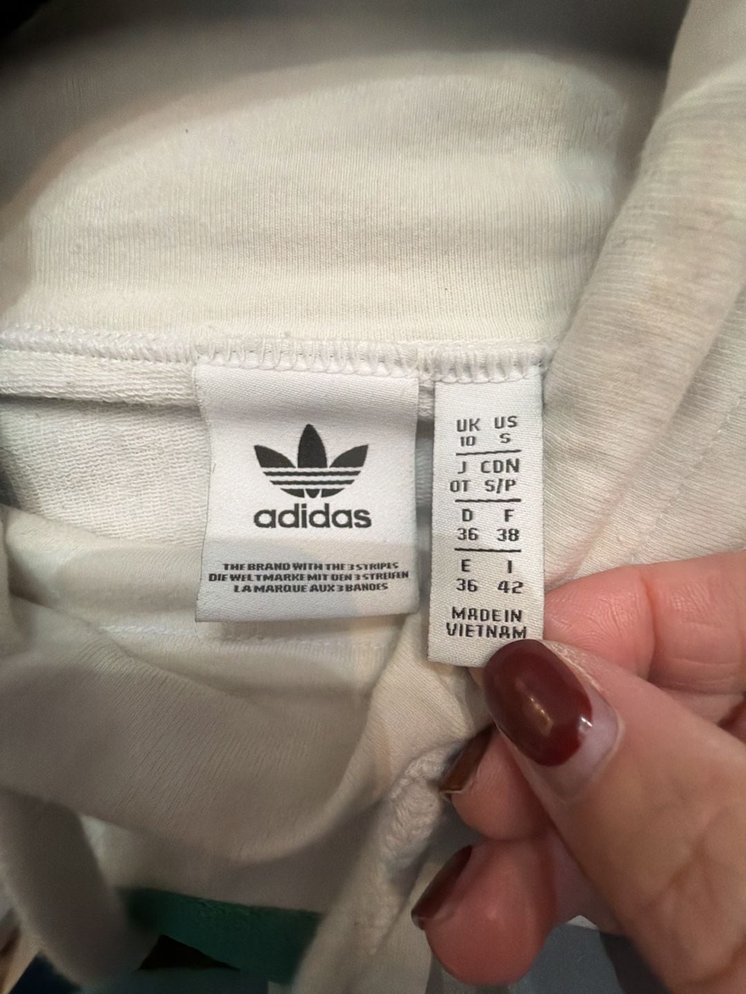 Adidas EQT ADV 91-17 Vintage Sweatshirt Size S White High Neck Pullover 3