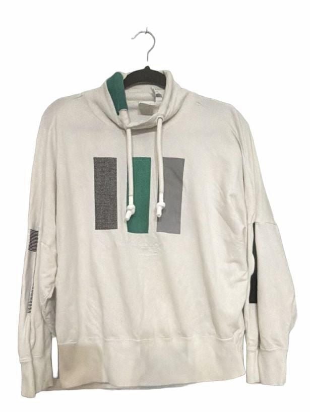Adidas EQT ADV 91-17 Vintage Sweatshirt Size S White High Neck Pullover 2
