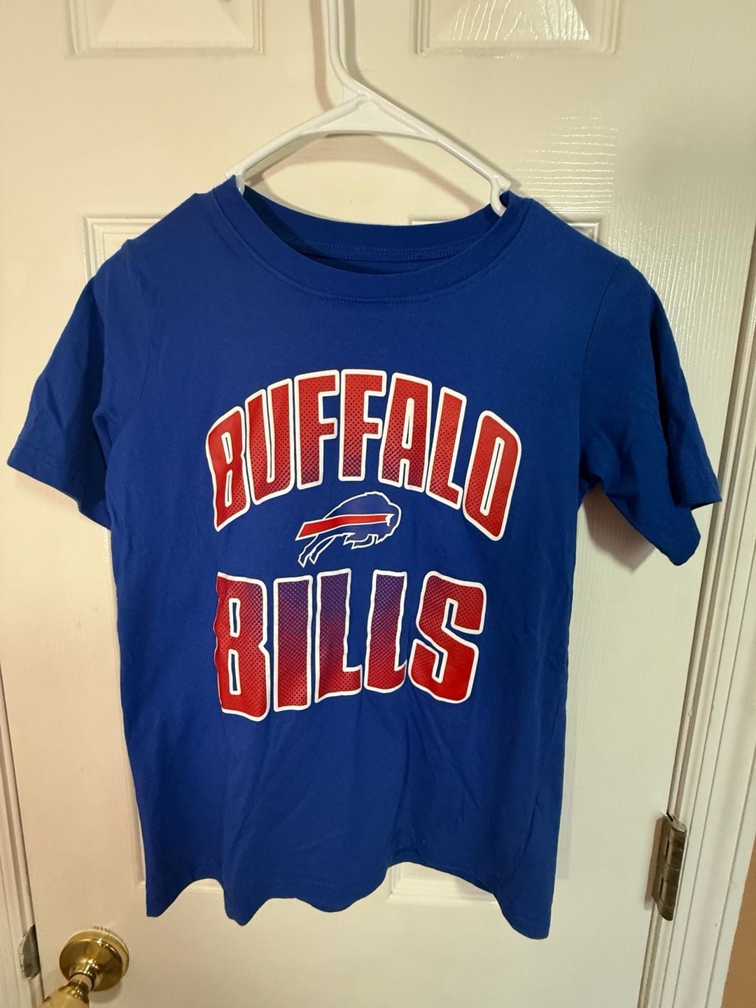 NFL Buffalo Bills T-Shirt Size 10/12 Blue Football 2