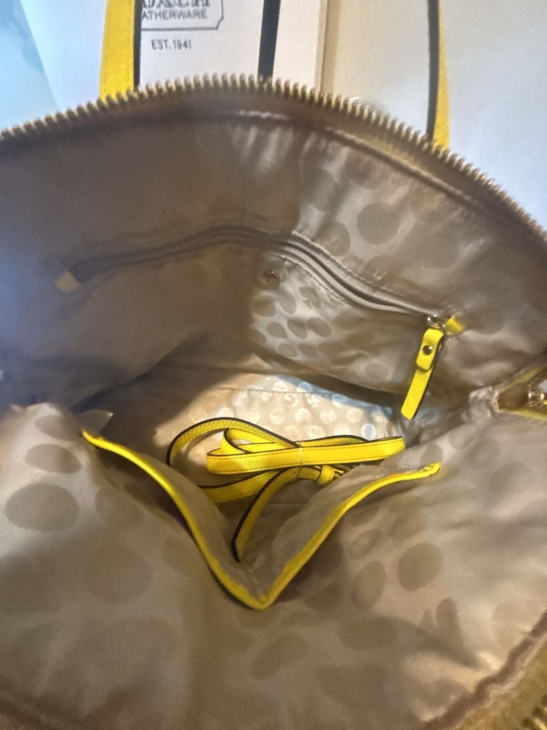 Kate Spade Yellow Crossbody 6