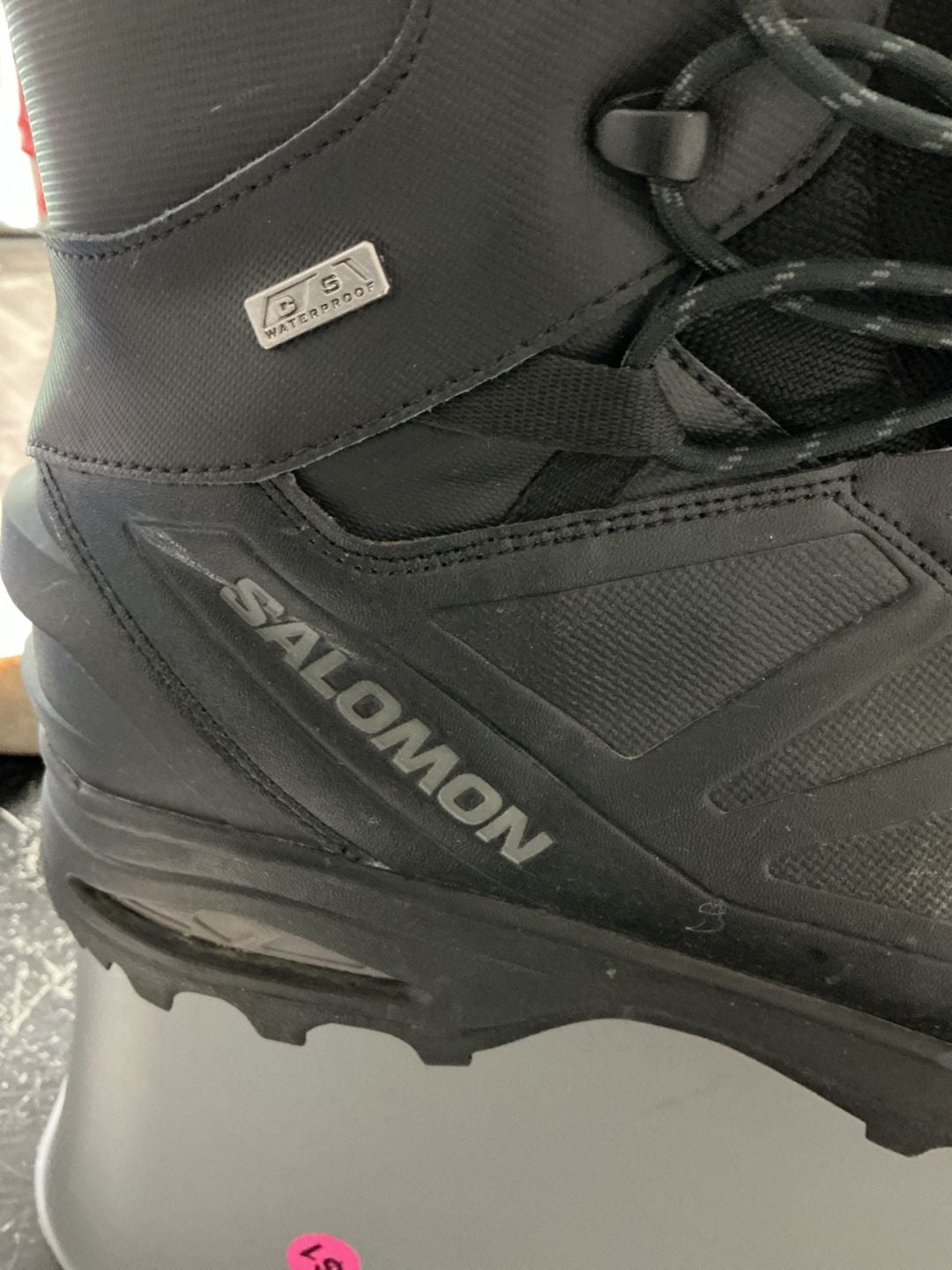 Salomon Toundra Pro CSWP Size 11.5 Black Winter Boots 3