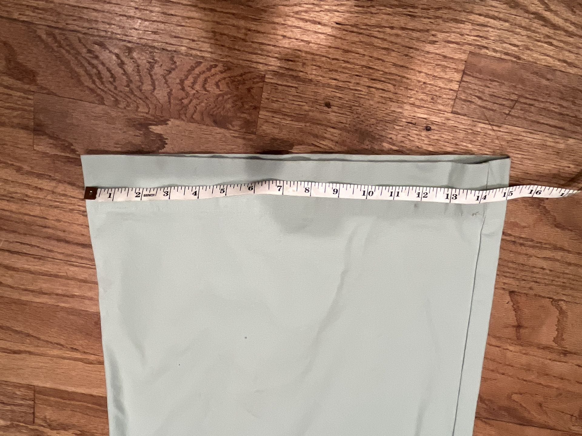 A New Day Pleated Wide Leg Pants Size 20 Sage Green Cropped 6